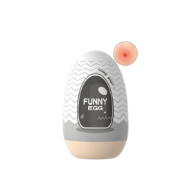 Gaine Masturbatrice Réutilisable FUNNY EGG – Design Réaliste Anus